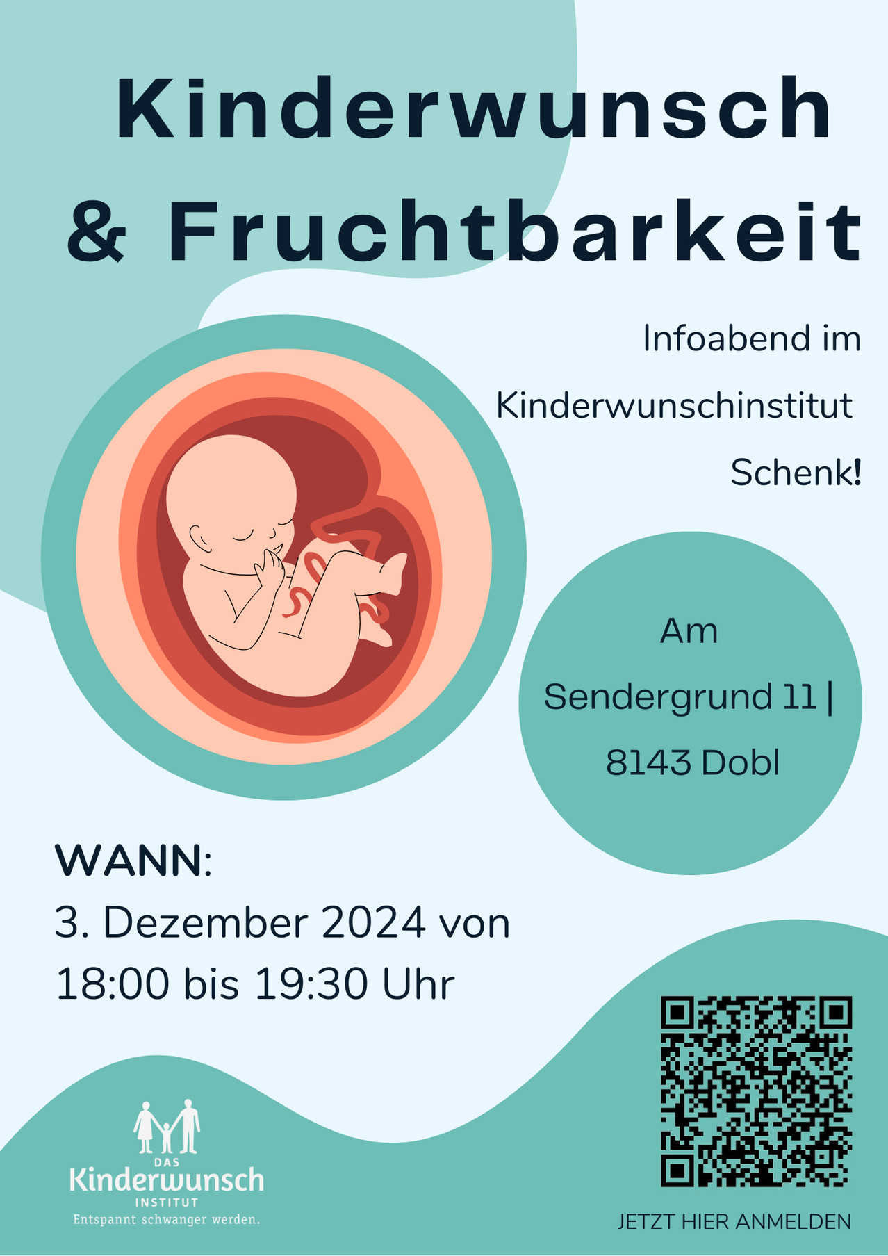 Bild enthält, Advertisement, Poster, QR Code, Person, Face, Head