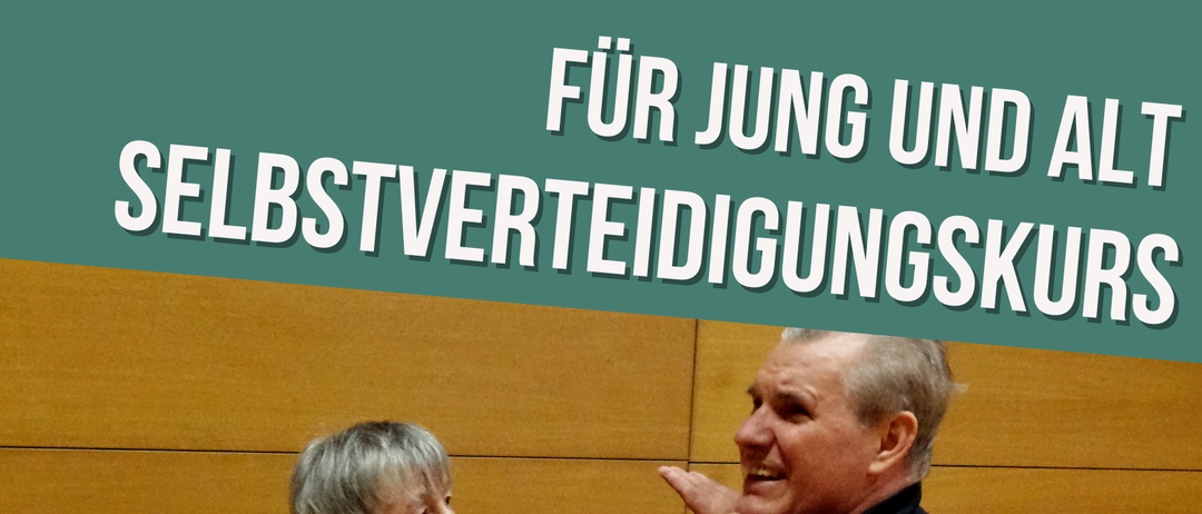 Eine Werbung für einen Freizeitkurs zeigt zwei Personen, die Gebärdensprache üben. Es sind die Termine und Zeiten des Kurses angegeben. Die Anmeldung ist bis zu einem bestimmten Datum offen.