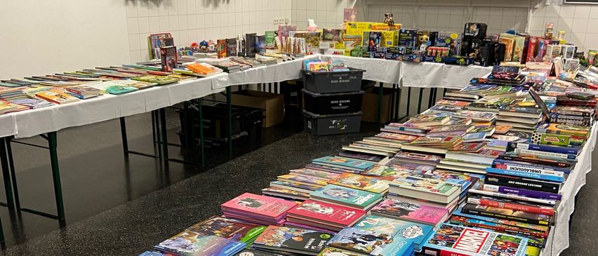 Book, Publication, Indoors, Library, Architecture, Building, Shop, Comics