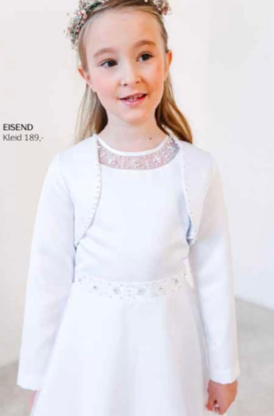 Bild enthält, Formal Wear, Dress, Gown, Wedding Gown, Child, Female, Girl, Person, Accessories, Long Sleeve