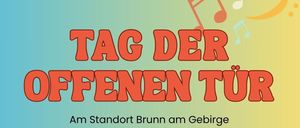 Die Musikschule präsentiert Auftritte und Instrumente am 'Tag der offenen Tür' am 8. Mai 2026 von 15:00 bis 18:00 Uhr in Brunn am Gebirge und Hinterbrühl/Gaaden/Wienerwald. Besuchen Sie www.musikschulverband.at oder rufen Sie 02236/33024 für weitere Informationen an.