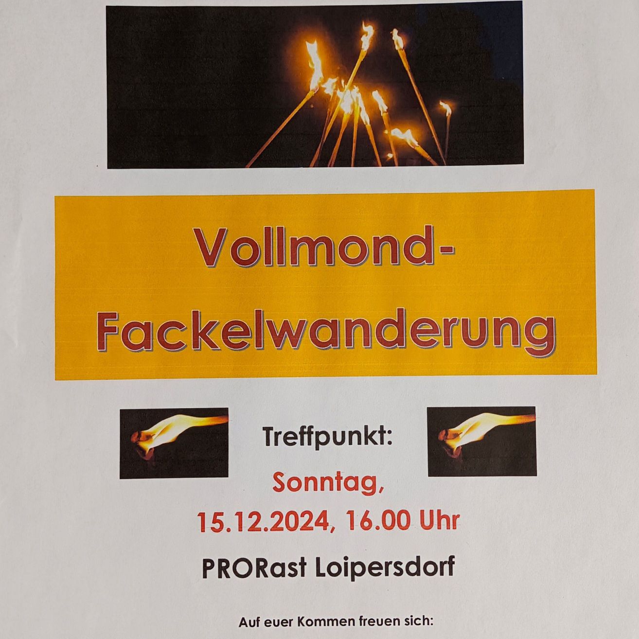 Bild enthält, Advertisement, Poster, Bonfire, Fire, Flame