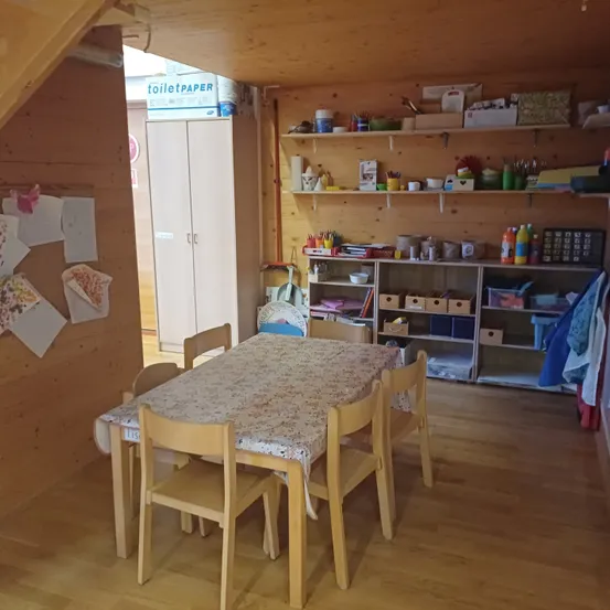 Plywood, Wood, Floor, Flooring, Interior Design, Hardwood, Dining Table, Table, Shelf, Chair