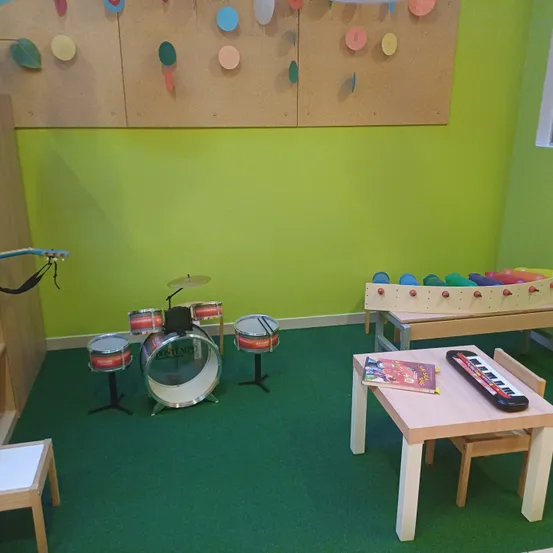Kindergarten, Chair, Furniture, Play Area, Indoors, Interior Design, Floor, Flooring