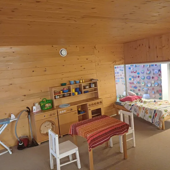 Indoors, Interior Design, Plywood, Wood, Floor, Flooring, Chair, Hardwood, Washer, Bed