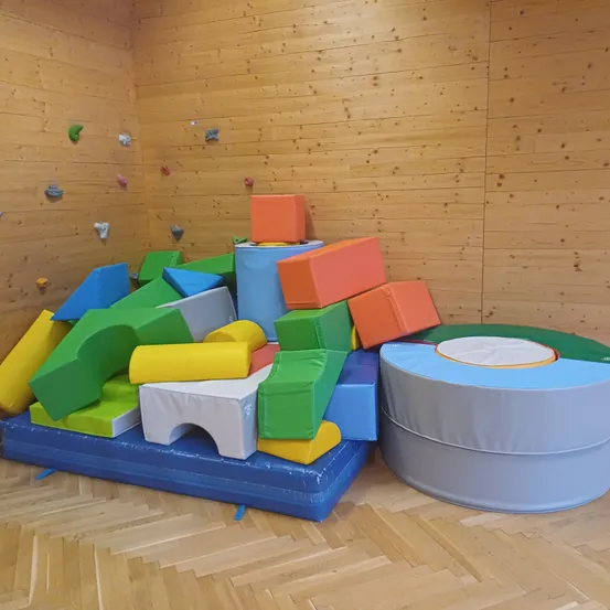 Indoors, Interior Design, Play Area, Floor, Flooring, Wood, Hot Tub, Tub, Indoor Play Area