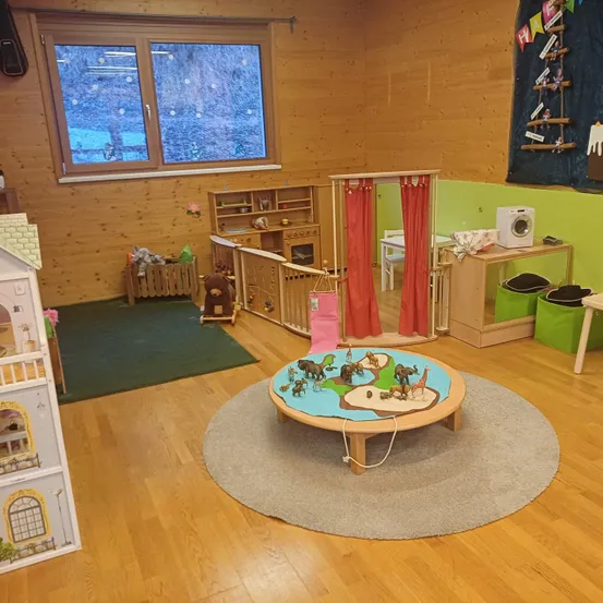 Floor, Flooring, Wood, Hardwood, Interior Design, Building, Living Room, Play Area, Plywood, Kindergarten