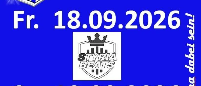 Blaues Plakat, das ein Fußballevent am 18. und 19. September 2026 bewirbt, mit dem USC JAGBERG Logo und dem MHN Veranstaltungstechnik Logo.