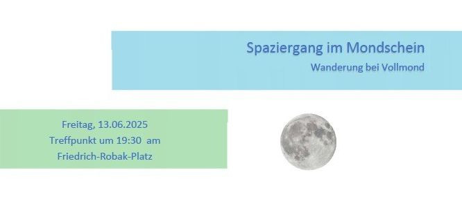 Gemeinsam machen wir uns auf den Weg und genießen die Magie der Nacht bei einem Spaziergang im Mondschein. Erwartet euch eine entspannte Wanderung durch die stille Natur, begleitet von der faszinierenden Atmosphäre des Mondes. Unser Weg erstreckt sich über ca. 5km, ist kinderwagentauglich und führt uns vom Ort Richtung See, wo wir auf das 'Gesunde Dorf Zillingtal' treffen.