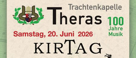 Kirchtag-Veranstaltung mit TK Theras Combo. Samstag, 20. Juni 2026. Tanz und Unterhaltung mit den Kronwildkrainern. Sonntag, 21. Juni 2026. Frühmesse, Frühstück mit Musikverein Rufbach, Konzerte in der Festhalle. Eintritt gegen Spende.