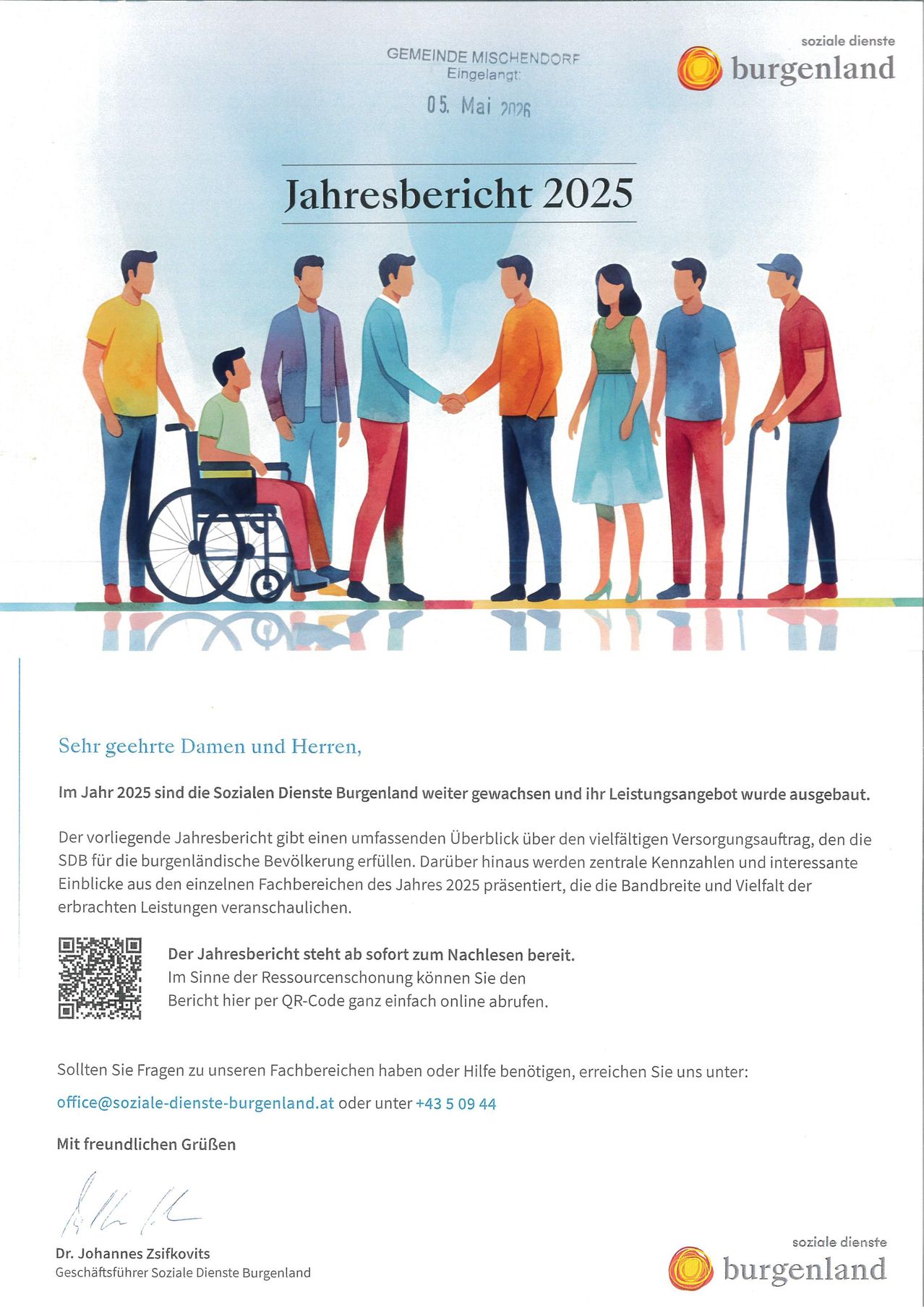 Der Jahresbericht von 2023 zeigt das Wachstum der Sozialdienste in Burgenland und den Ausbau ihres Dienstleistungsangebots. Er präsentiert Schlüsselzahlen und interessante Einblicke aus einzelnen Bereichen und hebt die Bandbreite und Vielfalt der angebotenen Dienstleistungen hervor.