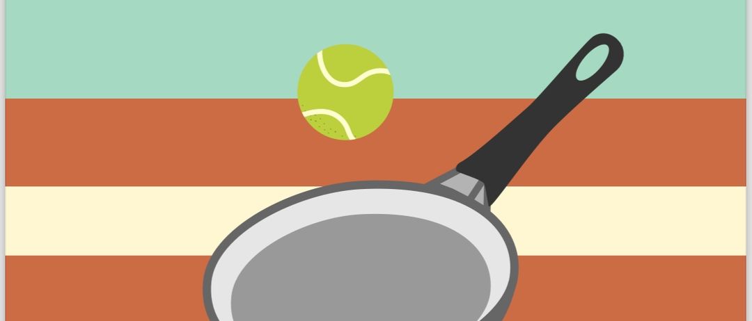 Ein Tennisball und ein Schläger sind auf einem Poster abgebildet. Es steht 4.Pfandl Turnier. Das Datum ist der 23. August 2025 um 21:30 Uhr. Der Ort ist TC Baasdorf, Aderklaaer Weg 2.