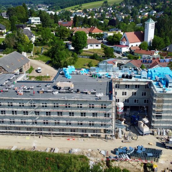 Image contains, Outdoors, Architecture, Building, City, Aerial View, Urban, Housing, Car, Transportation, Vehicle