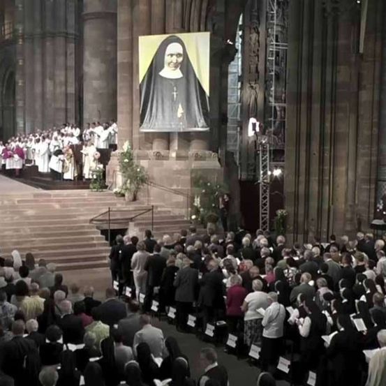 Image contains, Altar, Architecture, Building, Church, Prayer, People, Person, Cathedral, Indoors, Face