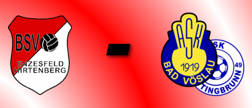 Plakat für das 3. Testspiel am 20.02.2026 um 19:30 Uhr. Teams BSV Enzersdorf/Hirtenberg und ASK Bad Vöslau spielen auf Kunstrasen Nord Wien Platz, Jedlersdorfer Platz 25, 1210 Wien-Floridsdorf.