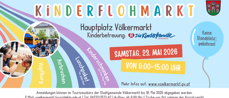 An event for children at Völkermarkt's main square. Date: Saturday, May 23. Time: 9:00-15:00. For more info, visit www.voelker.at.