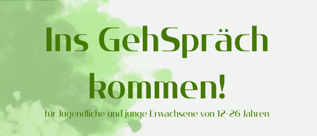 Plakat für eine Veranstaltung namens 'Rommen!' für junge Erwachsene im Alter von 12-26 Jahren, am 9. September 2026, von 15:00 bis 17:00 Uhr, Treffpunkt Stadtpark Leibnitz. Bei schlechtem Wetter treffen wir uns im Cafe-Wohnzimmer Leibnitz. Die Veranstaltung beinhaltet Spazierengehen, Reden und Tauschen von Gegenständen. Kontakt: Stefanie Polacsik, Mola Leibnitz.