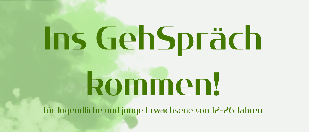 Plakat für eine Veranstaltung namens 'Rommen!' für junge Erwachsene im Alter von 12-26 Jahren, am 9. September 2026, von 15:00 bis 17:00 Uhr, Treffpunkt Stadtpark Leibnitz. Bei schlechtem Wetter treffen wir uns im Cafe-Wohnzimmer Leibnitz. Die Veranstaltung beinhaltet Spazierengehen, Reden und Tauschen von Gegenständen. Kontakt: Stefanie Polacsik, Mola Leibnitz.