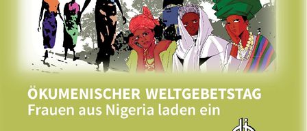 Poster for Ecumenical Prayer Day features women from Nigeria with a date of Friday, March 6, 2026.