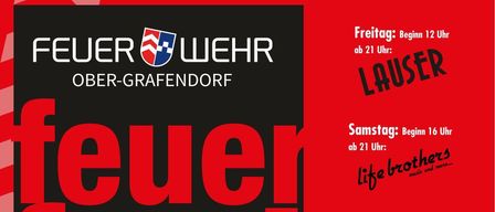 Fire festival in Ober-Grafendorf from April 17-19. Friday starts at 12 PM, Saturday at 4 PM, and ends at 6 PM. Website: ff-ober-grafendorf.at.