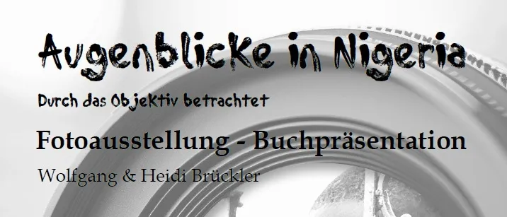Fotoausstellung und Buchpräsentation von Wolfgang und Heidi Bruckner. Ein lächelndes Kind durch eine Linse betrachtet. Die Veranstaltung ist am 4. September 2026 um 17 Uhr im Atelier Schantl, Hauptstrasse 7a, 3200 Ober-Grafendorf.