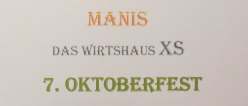 Bild enthält, Advertisement, Poster, Text, Menu