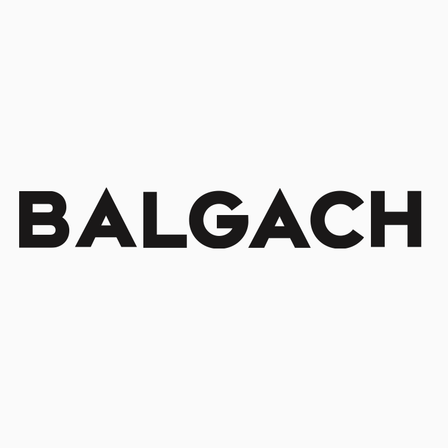 Balgach-Logo mit dem Text 'BALGACH' in schwarzer Schrift und einem grünen Symbol auf der rechten Seite.