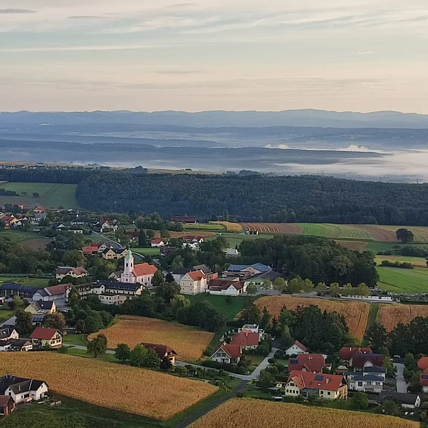 Outdoors, Nature, Countryside, Rural, Architecture, Building, Village, Aerial View
