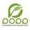 Popp Bauernhof-Logo. Das Bild zeigt ein Logo mit dem Text 'POPP' in grünen Großbuchstaben. Unten steht eine Grafik eines Blattes und eines Weizenhalms in einem grünen Kreis. Darunter steht der Text 'produkte vom bauernhof'.