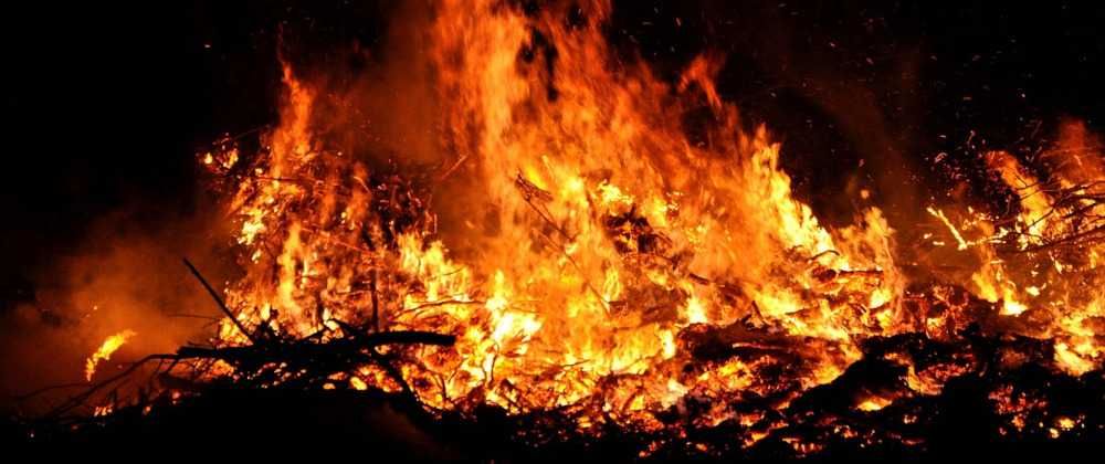 Bonfire, Fire, Flame