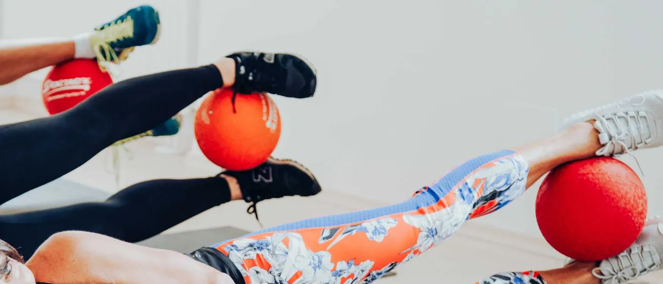 Fitness, Pilates, Sport, Working Out, Adult, Female, Person, Woman, Volleyball, Volleyball (Ball)