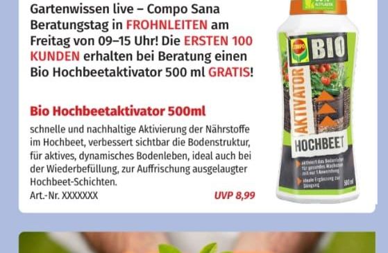 Garten-Upgrade gefllig?  Am 24.04. sind die Profis in Frohnleiten! |  CITIES