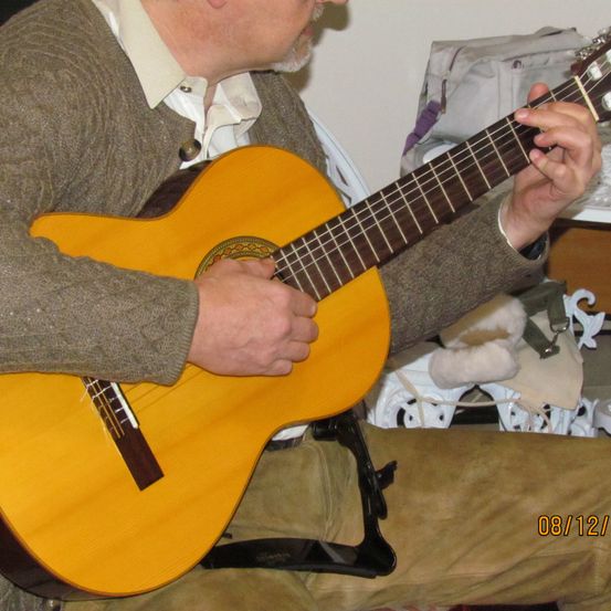 Bild enthält, Guitar, Musical Instrument, Lute, Face, Head, Person, Mandolin, Bass Guitar