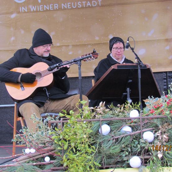 Bild enthält, Guitar, Musical Instrument, Adult, Male, Man, Person, Female, Woman, Guitarist, Concert