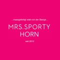 Mrs.Sporty Horn-Logo