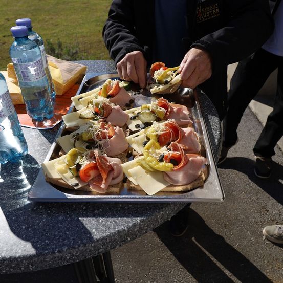 Brunch, Food Presentation, Table, Meal, Adult, Male, Man, Person, Dining Table, Child