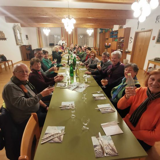 Adult, Female, Person, Woman, Indoors, Dining Room, Glasses, Male, Man, Fun