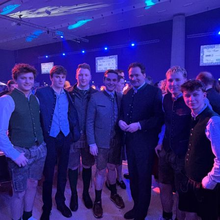 Mitgliederausflug beim Bauernbundball in Graz.