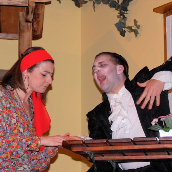 Bild enthält, Potted Plant, Flower Arrangement, Flower Bouquet, Adult, Female, Person, Woman, Portrait, Wood, Blouse