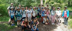 Bild enthält, Grass, Park, Vegetation, Grove, Land, Tree, Woodland, People, Shorts, Jungle