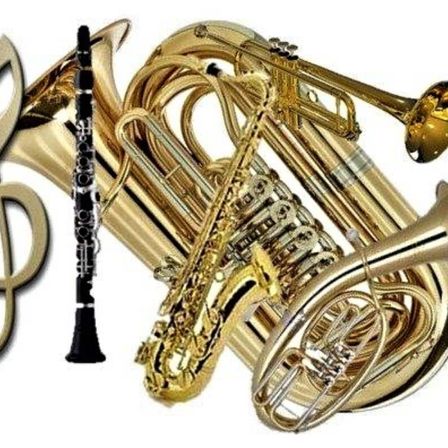 Bild enthält, Musical Instrument, Brass Section, Horn, Tuba, Machine, Wheel