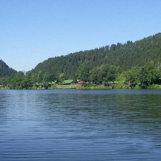 Bild enthält, Nature, Outdoors, Scenery, Lake, Water, Landscape, Plant, Vegetation, Tree, Lakefront