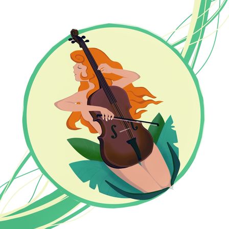 Bild enthält, Cello, Musical Instrument, Violin, Face, Head, Person