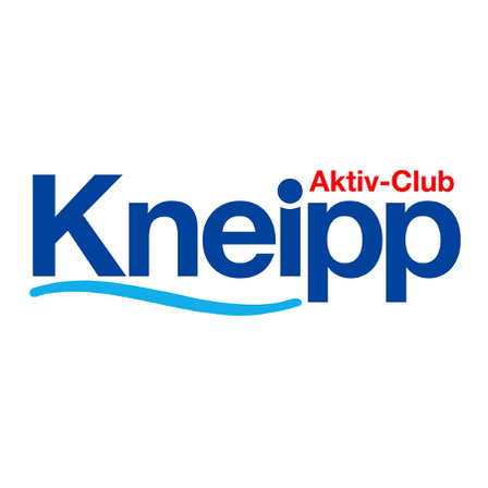 Das Kneipp-Logo in Blau, mit dem Text 'Aktiv-Club' in Rot unter dem Hauptlogo.