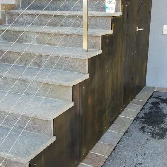 Bild enthält, House, Housing, Staircase, Handrail