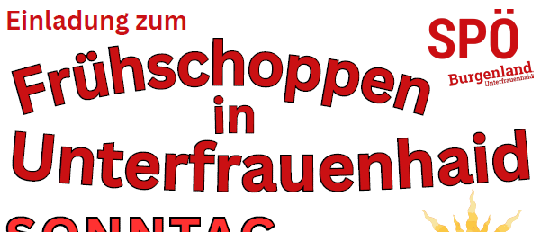 Plakat für eine kostenlose Sonntagsveranstaltung am 26. Juli 2026 mit Musik, Essen und einer Hüpfburg für Kinder.