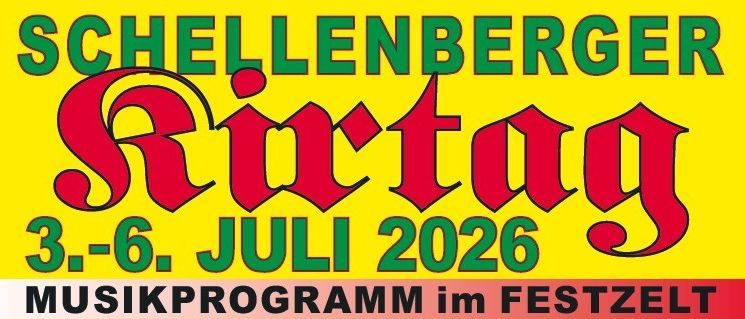 Ein Festival vom 3. bis 6. Juli 2026. Freitag gibt es eine Wies'n Party ab 20:00 Uhr. Samstag hat ein Weinfest und Ringen im Zelt. Sonntag hat ein Fruehschoppenkonerzt und Blauer Montag. Montag hat Musik für Behörden und Unternehmen.
