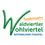 LEADER Region Waldviertler Wohlviertel Nationalpark Thayatal-Logo. Das Logo für die Aldviertel-Region, mit einem grünen 'W' und den Texten 'Familienregion Aldviertel' und 'NATIONALPARK THAYATAL' in Blau.
