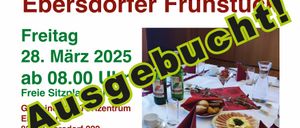 Bild enthält, Lunch, Meal, Dining Table, Table, Advertisement, Dining Room, Indoors, Restaurant, People, Poster