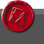 Ein Logo für ein Unternehmen namens Abacher, das ein Versicherungsmakler ist, auf einem grauen Hintergrund mit einem roten kreisförmigen Logo auf der rechten Seite.